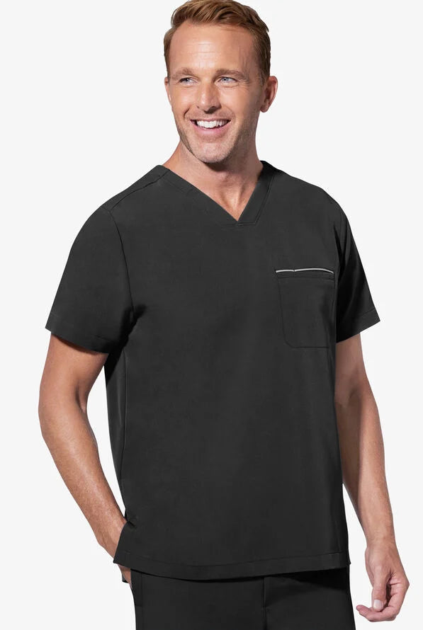 Healing Hands 360 Spencer Men's 1-Pocket V-Neck Scrub Top