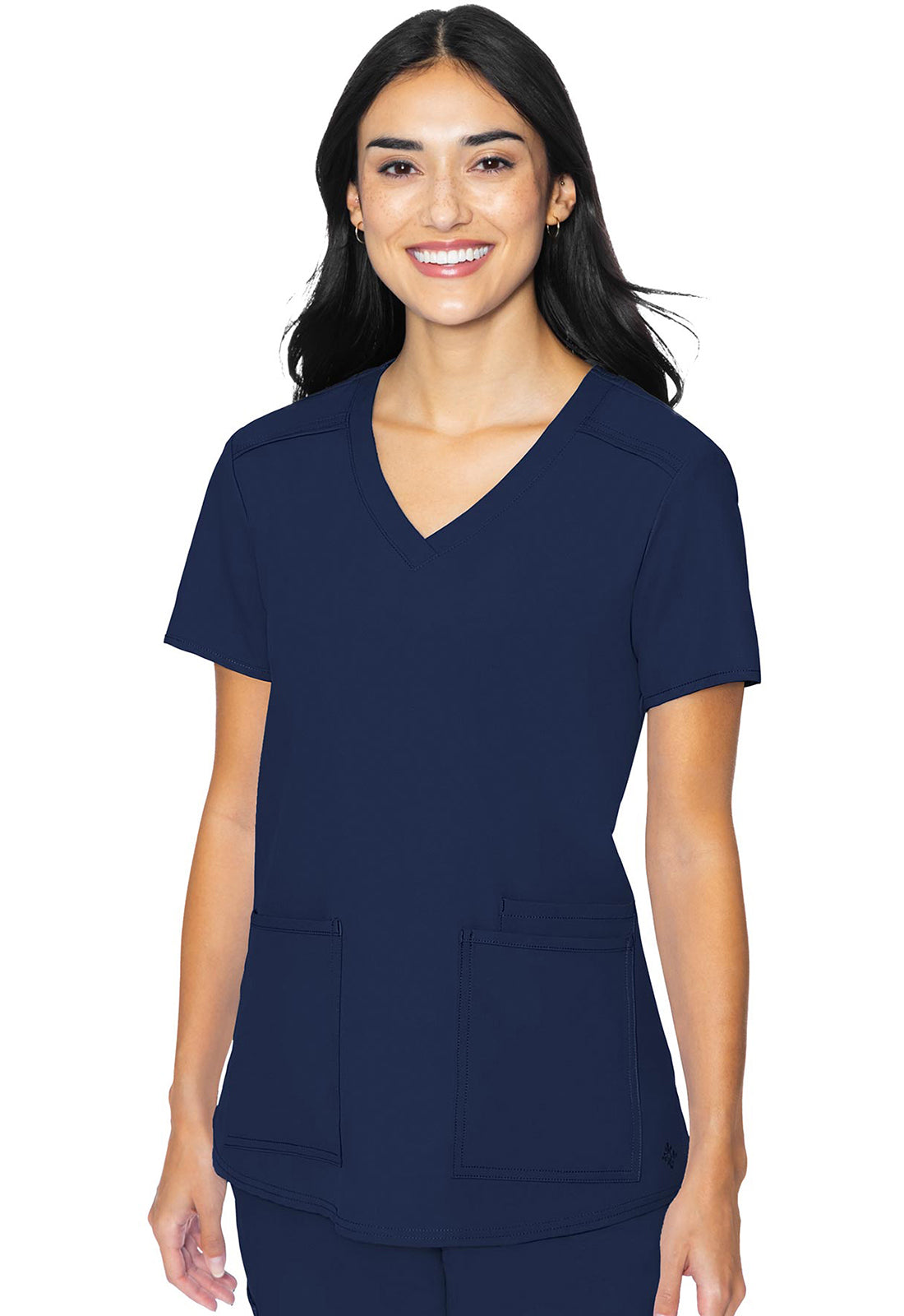 MedCouture Insight 3 Pocket V Neck Top