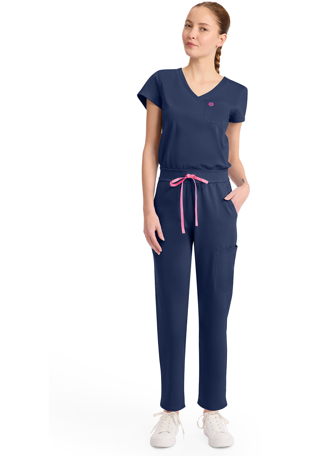 MedCouture Amp Knit V-Neck Jumpsuit
