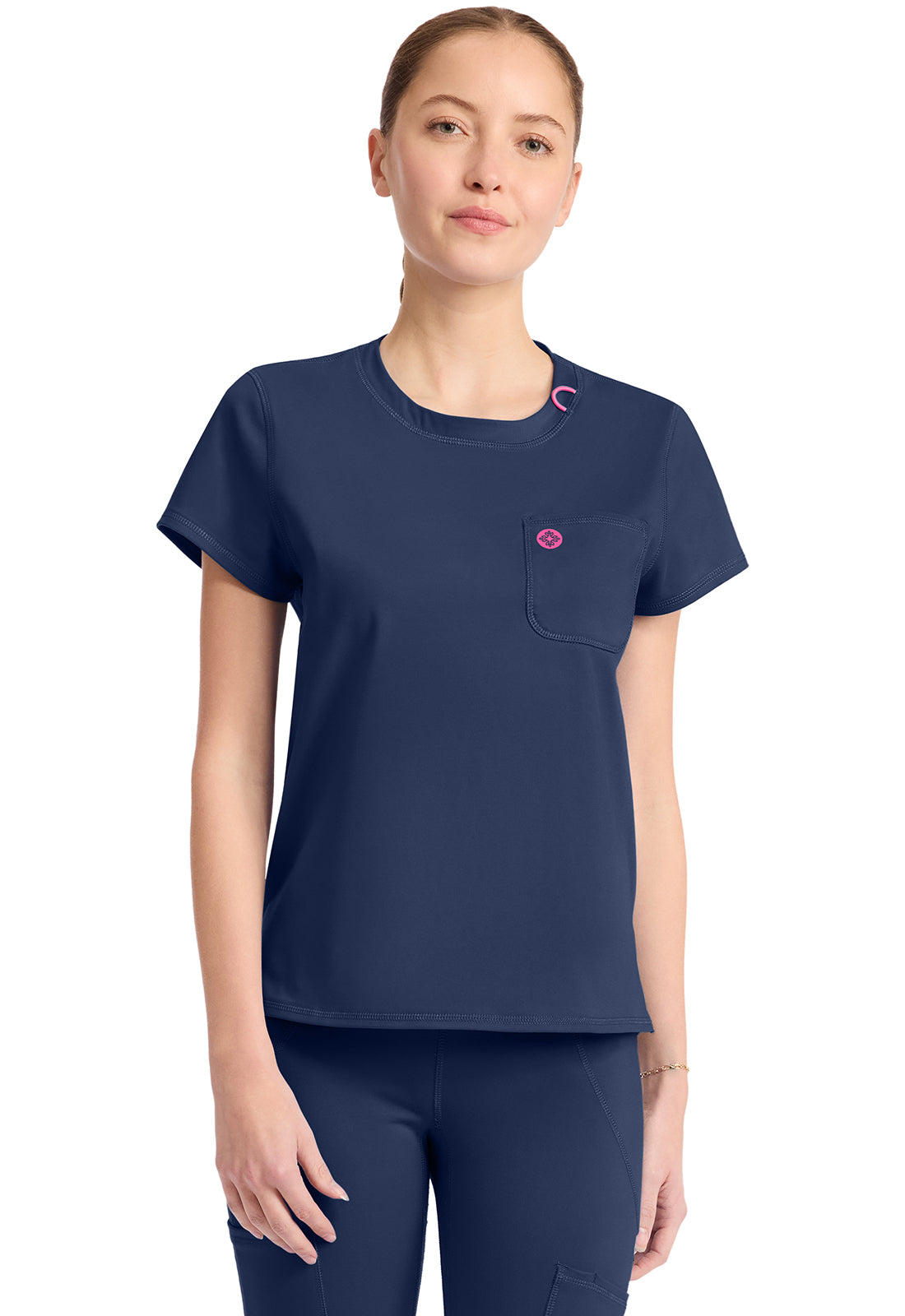 MedCouture Amp Knit Crew Neck Tee