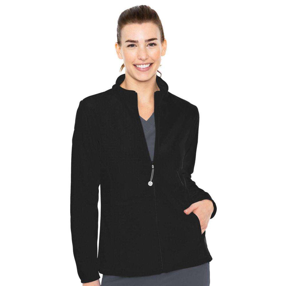 Med Couture Layers Women’s Performance Zip-Up Fleece Jacket
