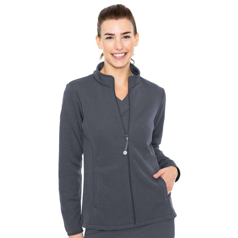 Med Couture Layers Women’s Performance Zip-Up Fleece Jacket