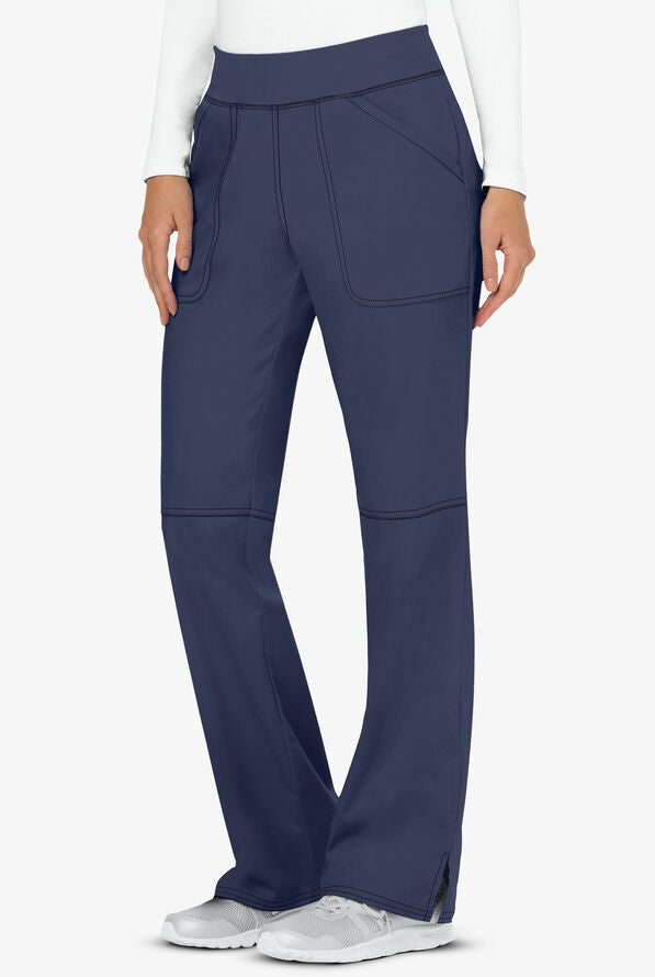 Cherokee Workwear Revolution Women's 4-Pocket STRETCH Pull-On Cargo Scrub Pant