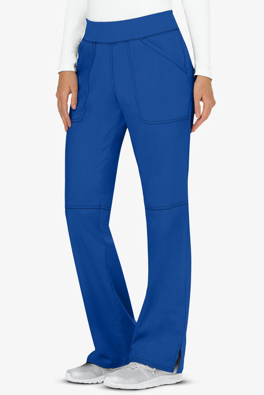 Cherokee Workwear Revolution Women's 4-Pocket STRETCH Pull-On Cargo Scrub Pant
