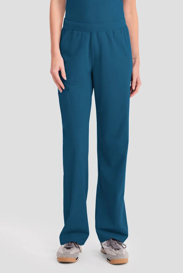 Cherokee Infinity Pursuit Women's 4-Pocket Straight Leg Scrub Pant