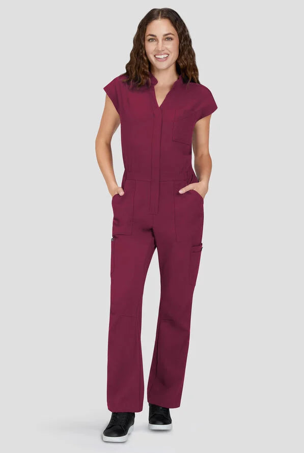 Koi Solis Anja Women's Zip Front Dolman Sleeve Scrub Jumpsuit