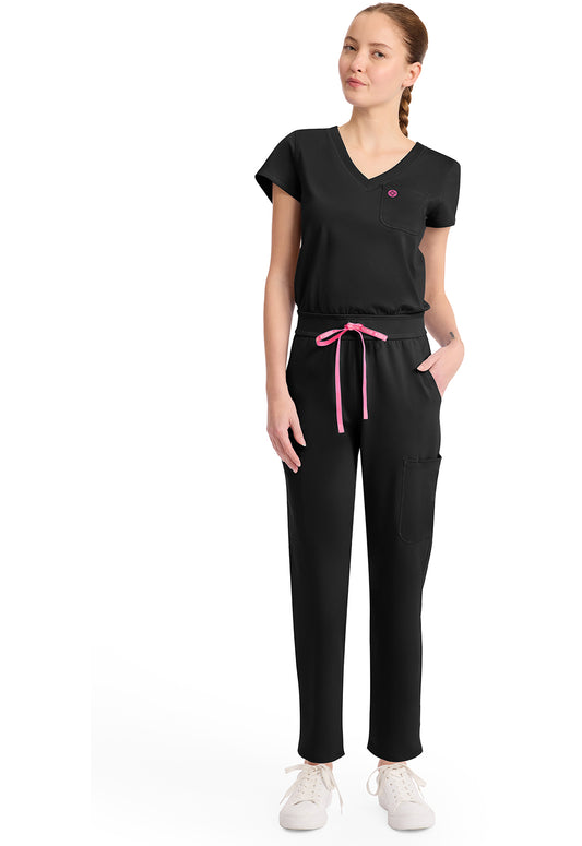 MedCouture Amp Knit V-Neck Jumpsuit