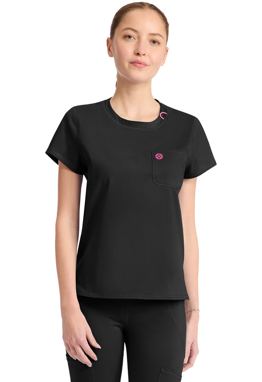 MedCouture Amp Knit Crew Neck Tee