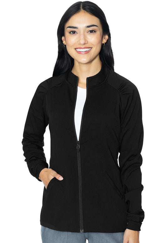 MedCouture Touch Raglan Warmup Jacket